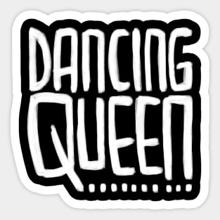 Disco Music Dancing Queen Sticker